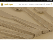 Tablet Screenshot of malvasio-designs.com